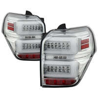 Thumbnail for Spyder Toyota 4Runner 10-14 LED Tail Lights - Sequential Turn Signal - Chrome ALT-YD-T4R10-SEQ-C