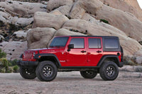 Thumbnail for Fabtech 07-18 Jeep JK 4-Door 3in Trail w/Perf Shocks
