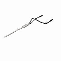 Thumbnail for MagnaFlow SYS Cat-Back 3.5in Black Dual Split Rear Tips 10-13 Chevy Silverado / GMC Sierra 5.3L