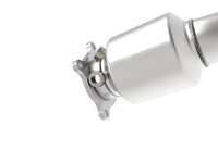 Thumbnail for aFe 09-16 Audi A4/A5 (B8) L4-2.0L (t) Twisted Steel 3in. Downpipe - 304 Stainless w/ Cat