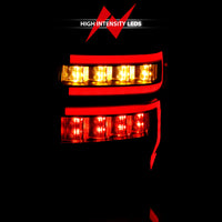 Thumbnail for ANZO 2014-2020 Toyota 4Runner T.L Black Housing Smoke Lens Red Light Bar W/Sequential