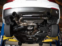Thumbnail for aFe MACHForce XP 3in to 2.5in 304 SS Axle-Back Exhaust w/ Polished Tips 14-16 BMW M235i