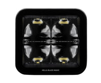 Thumbnail for Hella Universal Black Magic 3.2in L.E.D. Cube Kit - Spot Beam