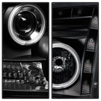 Thumbnail for Spyder Dodge Ram 1500 09-14 Projector Headlights Halogen- CCFL Halo LED - Blk PRO-YD-DR09-CCFL-BK