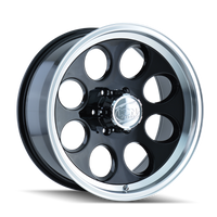 Thumbnail for ION Type 171 17x9 / 5x114.3 BP / 0mm Offset / 83.82mm Hub Black/Machined Wheel