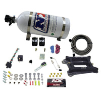 Thumbnail for Nitrous Express 4150 4-BBL/Gasoline Nitrous Kit (100-500HP) w/10lb Bottle