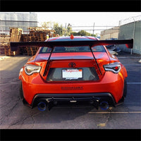 Thumbnail for Spyder Scion FRS 12-14/Subaru BRZ 12-14 Light Bar LED Tail Lights Black ALT-YD-SFRS12-LBLED-BK