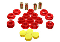 Thumbnail for Energy Suspension 02-04 Acura RSX (includes Type S) Red Rear Control Arm Bushing Set