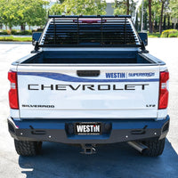 Thumbnail for Westin 1999-2018 Chevrolet/Ford/GMC/Toyota Silverado/Sierra 1500/2500/3500 HD Headache Rack - Black