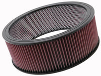 Thumbnail for K&N Replacement Drop In Air Filter - 14in OD / 12in ID / 5in H w/Inner Wire