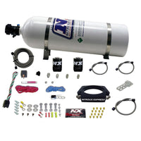 Thumbnail for Nitrous Express GM LS 102mm Nitrous Plate Kit (50-400HP) w/15lb Bottle
