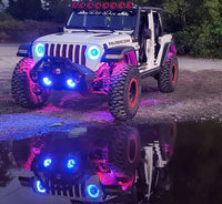 Thumbnail for Oracle Bluetooth + RF Underbody Rock Light Kit - 8 PCS - ColorSHIFT SEE WARRANTY