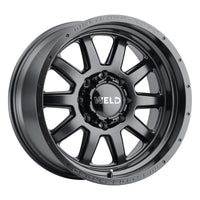 Thumbnail for Weld Off-Road W101 20X9.0 Stealth 6X135 6X139.7 ET00 BS5.00 Satin Black 106.1