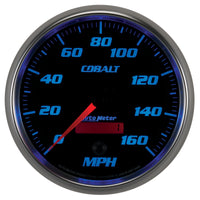 Thumbnail for Autometer Cobalt 5in 160mph In-Dash Electronic Programmable Speedometer