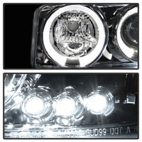 Thumbnail for Spyder GMC Sierra 1500/2500/3500 99-06 Projector Headlights LED Halo LED Chrome PRO-YD-CDE00-HL-C