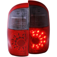 Thumbnail for ANZO 2004-2006 Toyota Tundra LED Taillights Red/Smoke