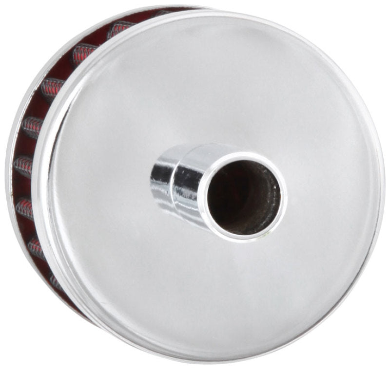 K&N Chrome Crankcase Vent Filter