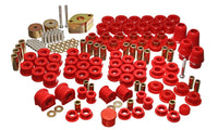 Thumbnail for Energy Suspension 07-11 Jeep JK 4dr Red Hyper-Flex Master Bushing Set