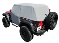 Thumbnail for Rampage 2007-2018 Jeep Wrangler(JK) Cab Cover With Door Flaps - Grey