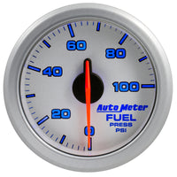 Thumbnail for Autometer Airdrive 2-1/6in Fuel Pressure Gauge 0-100 PSI - Silver