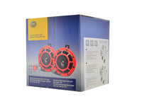 Thumbnail for Hella Supertone Horn Kit 12V 300/500HZ Red (003399803 = 003399801)