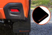 Thumbnail for Rally Armor 13-17 Subaru Crosstrek XV Black Mud Flap w/Orange Logo
