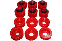 Thumbnail for Energy Suspension 08-16 Ford F-250/F-350/F-450/F-550 Super Duty STD/Super Cab Red Body Mount Set