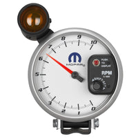 Thumbnail for Autometer Mopar 5in / 10k RPM / Pedestal Mount White Tachometer w/ Shift Light