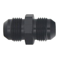 Thumbnail for DeatschWerks 8AN Male Flare to 8AN Male Flare Coupler - Anodized Matte Black
