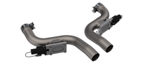 Thumbnail for QTP 11-18 Dodge Challenger/Charger 5.7L 2.5in 304SS Aggressor Cutout Dual Mid Pipes