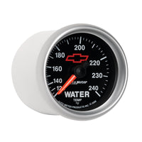Thumbnail for Autometer Sport-Comp II 2-1/16in 120-240 Deg Mechanical Water Temp Gauge - Bowtie Black