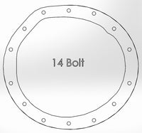 Thumbnail for AFE Rear Differential Cover Black w/Machined Fins Nissan Titan XD 16-19 - w/Oil