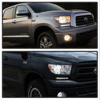 Thumbnail for Spyder Toyota Tundra 07-13 Daytime LED Running Lights (XSP-X Model Look)wo/swtch Blk FL-DRL-TTU07-BK