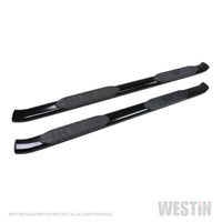 Thumbnail for Westin 2019 Chevrolet Silverado/Sierra 1500 Crew Cab Non LD PRO TRAXX 5 Oval Nerf Step Bars - Black