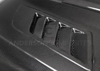 Thumbnail for Anderson Composites 15-17 Ford Mustang (Excl. GT350/GT350R) Ram Air Double Sided Hood