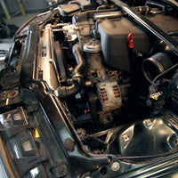 Thumbnail for Mishimoto 01-06 BMW M3 E46 3.2L Aluminum Fan Shroud Kit w/o Controller