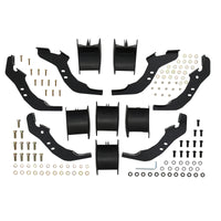 Thumbnail for Westin 21-22 Ford Bronco (4-Door) PRO TRAXX 5 Oval Nerf Step Bars - Textured Black