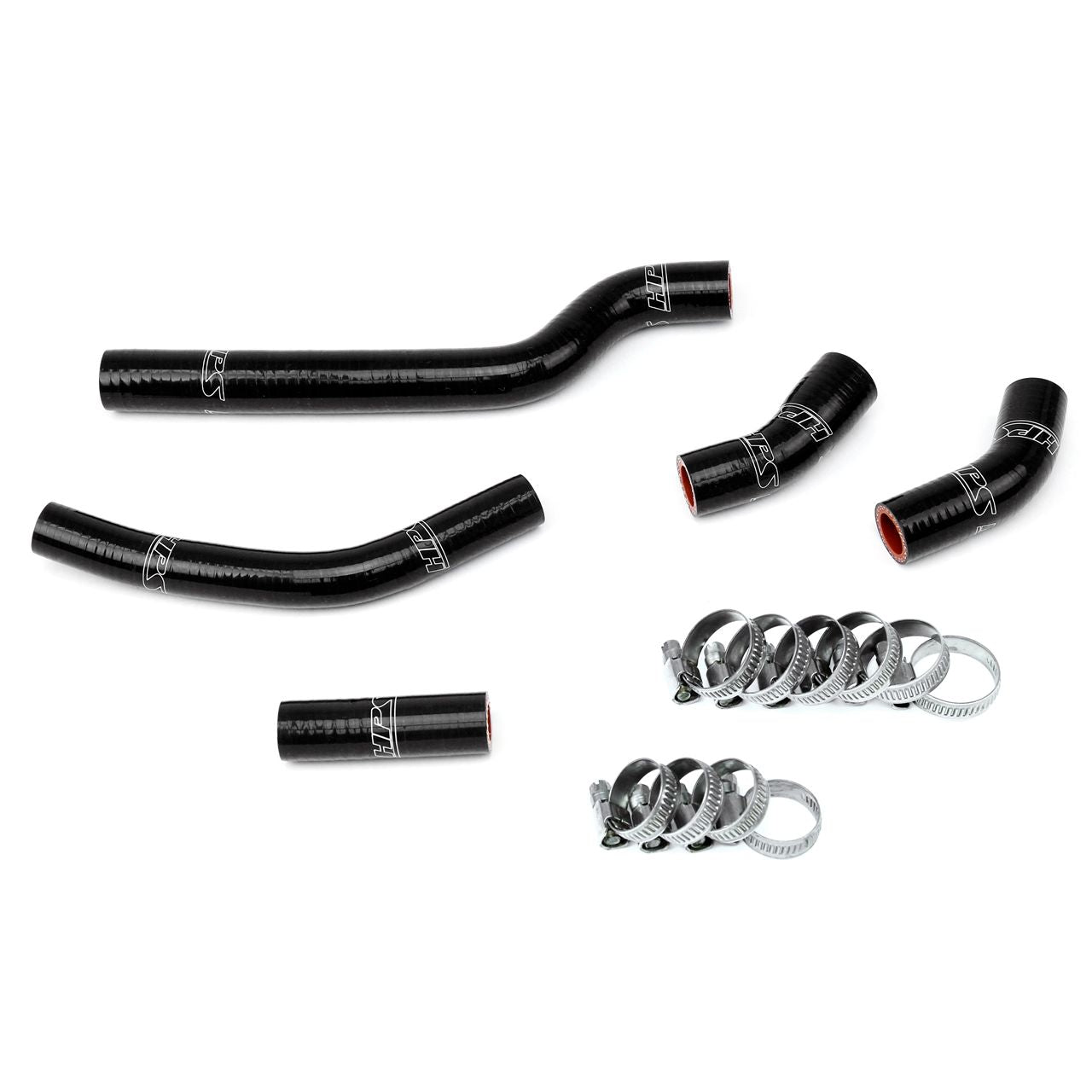 HPS Black Reinforced Silicone Radiator Hose Kit Coolant for Yamaha 07-09 WR250F