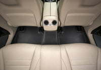 Thumbnail for 3D MAXpider 2007-2012 Lexus LS460L/LS600HL Kagu 2nd Row Floormats - Black