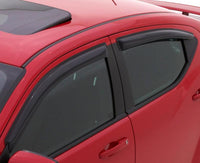 Thumbnail for AVS 12-18 Kia RIO Hatch (Hatch Only) Ventvisor Outside Mount Window Deflectors 4pc - Smoke