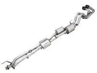 Thumbnail for AWE 16-22 Toyota Tacoma 0FG Catback Exhaust w/ BashGuard - Dual Diamond Black Tips