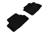Thumbnail for 3D MAXpider 2008-2012 Honda Accord Coupe Kagu 2nd Row Floormats - Black