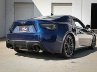 Thumbnail for aFe Takeda Exhaust Axle-Back 13-15 Scion FRS / Subaru BRZ 304SS Blue Flame Dual Tips Exhaust