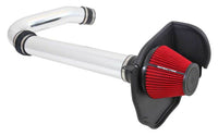 Thumbnail for Spectre 11-17 Challenger/Charger 3.6L Air Intake Kit - Polished w/Red Filter