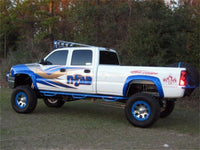 Thumbnail for N-Fab Nerf Step 01-06 Chevy-GMC 1500/2500/3500 Crew Cab 8ft Bed - Gloss Black - Bed Access - 3in