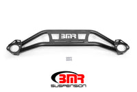 Thumbnail for BMR 08-18 Dodge Challenger Front Strut Tower Brace - Black Hammertone (Twin Tube Design)