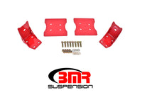 Thumbnail for BMR 79-04 Fox Mustang Lower Torque Box Reinforcement Plates - Red