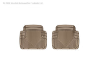 Thumbnail for WeatherTech 99 BMW M3 Convertible Rear Rubber Mats - Tan