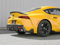Thumbnail for aFe POWER Takeda 2021 Toyota Supra 2.0L (t) 2.5in-3in 304 SS CB Exhaust w/ Polished Tips