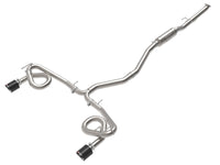 Thumbnail for aFe 22-23 Honda Civic Si L4 1.5L (t) Takeda 2.5in to 3in 304 SS Cat-Back Exhaust w/Carbon Fiber Tips